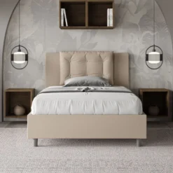 Letto ad una piazza e mezza con contenitore Martigues