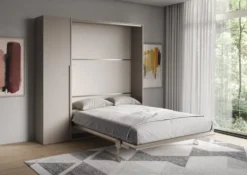 Letto a scomparsa con armadio 1 anta Capital