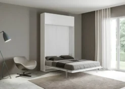 Letto a scomparsa una piazza e mezza con pensile Lexton