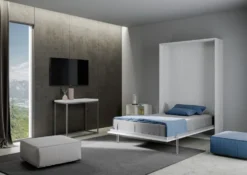 Letto a scomparsa una piazza e mezza Lexton
