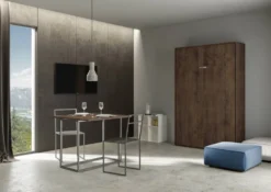 Letto a scomparsa una piazza e mezza Lexton