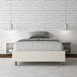 Letto contenitore una piazza e mezza sommier Dynasty