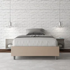 Letto contenitore una piazza e mezza sommier Dynasty