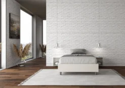 Letto contenitore una piazza e mezza sommier Dynasty