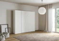 Letto matrimoniale a scomparsa con colonna Lexton