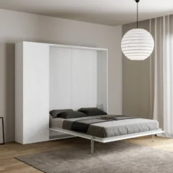 Letto matrimoniale a scomparsa con colonna Lexton