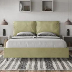 Letto matrimoniale contenitore Brignoles Color