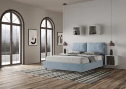Letto matrimoniale contenitore Brignoles Color