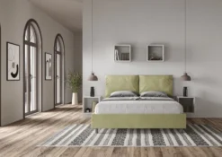 Letto matrimoniale contenitore Brignoles Color