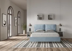 Letto matrimoniale contenitore Brignoles Color