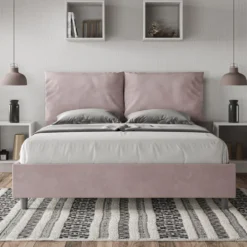 Letto matrimoniale contenitore Brignoles Color