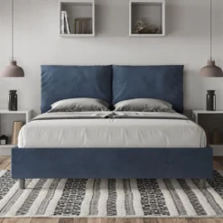 Letto matrimoniale contenitore Brignoles Color