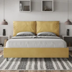 Letto matrimoniale contenitore Brignoles Color