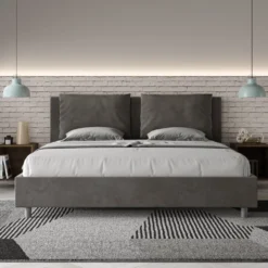 Letto matrimoniale king size contenitore Brignoles
