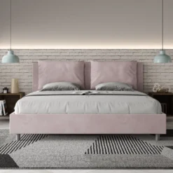 Letto matrimoniale king size contenitore Brignoles