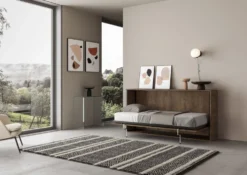 Letto singolo a scomparsa Auda
