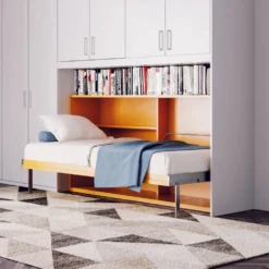 Letto singolo a scomparsa orizzontale Unico