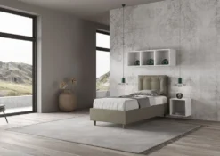 Letto singolo con contenitore Martigues
