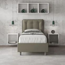 Letto singolo con contenitore Martigues