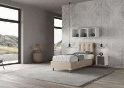 Letto singolo con contenitore Martigues