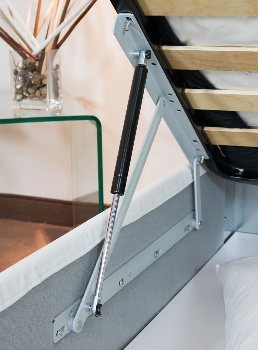 Letto singolo con contenitore Auxerre