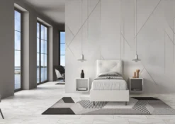 Letto singolo con contenitore Auxerre