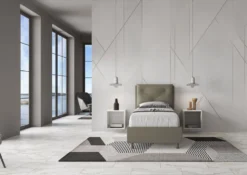 Letto singolo con contenitore Auxerre