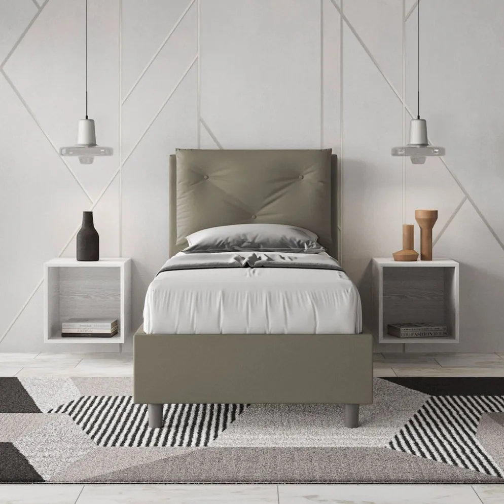 Letto singolo con contenitore Auxerre