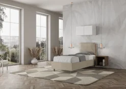 Letto singolo contenitore Brignoles Color