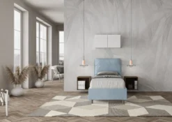 Letto singolo contenitore Brignoles Color