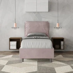 Letto singolo contenitore Brignoles Color