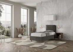 Letto singolo contenitore Brignoles Color
