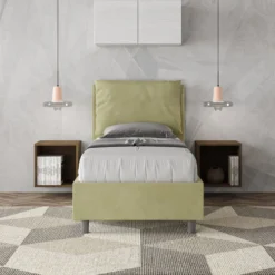 Letto singolo contenitore Brignoles Color