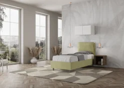 Letto singolo contenitore Brignoles Color
