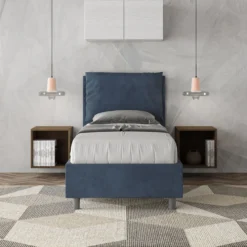 Letto singolo contenitore Brignoles Color
