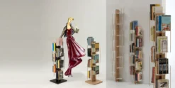 Libreria a colonna da terra Zia Veronica