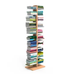 Libreria a colonna in legno Zia Bice