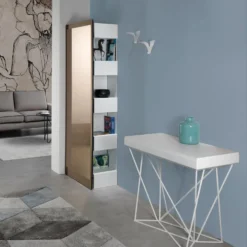 Libreria a colonna in metallo Vanity