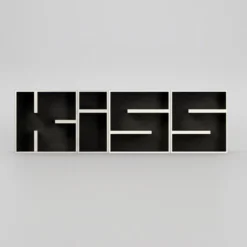 Libreria a cubi componibili da parete ABC KISS