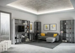 Libreria ad angolo verticale Inedditah Angolo B