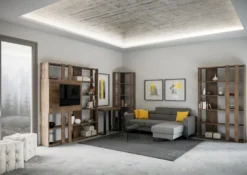 Libreria ad angolo verticale Inedditah Angolo B