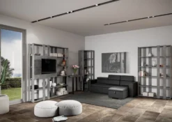 Libreria ad angolo verticale Inedditah Angolo B
