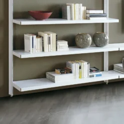 Libreria a giorno in acciaio design moderno Astryd 12