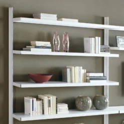 Libreria a giorno in acciaio design moderno Astryd 12