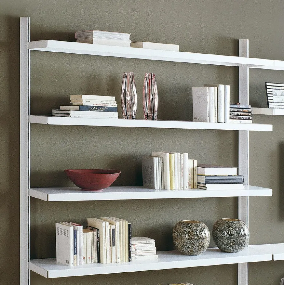 Libreria a giorno in acciaio design moderno Astryd 12
