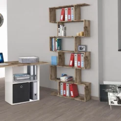 Libreria a giorno Lombard Maple