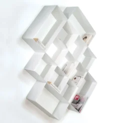 Libreria a parete design moderno Kreando-3