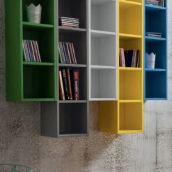 Libreria a parete verticale Eloise