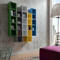 Libreria a parete verticale Eloise