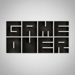Libreria componibile a cubi ABC GAME OVER